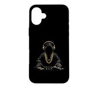 Custodia per iPhone 16 Plus Magliette grafiche hip hop old school da rapper