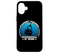 Custodia per iPhone 16 Plus Magnet Fishing Treasure Hunters Dirt Fisher Metal Detecting