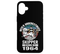 Custodia per iPhone 16 Plus Mai sottovalutare lo Skipper Nato nel 1964 Skippertraining