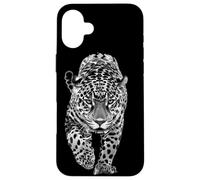 Custodia per iPhone 16 Plus Majestic Leopard - Personale Safari per bambini e adulti