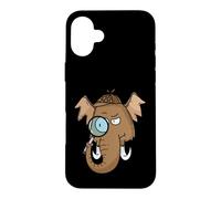Custodia per iPhone 16 Plus Mammut Detective con lente d'ingrandimento