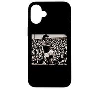 Custodia per iPhone 16 Plus Man Utd George Best On The Ball 1971 - Mondiali di calcio