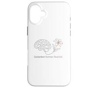 Custodia per iPhone 16 Plus Manifestazione Psicologia Subconscio Gedanken Realität