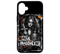 Custodia per iPhone 16 Plus Maria magdalena nell'arte del design religioso gotico