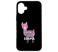 Custodia per iPhone 16 Plus Matching Mother Daughter Mamas Little Llama