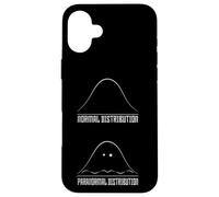 Custodia per iPhone 16 Plus Matematica Gioco di parole Fantasma Geometria Distribuzione Paranormale Matete