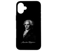 Custodia per iPhone 16 Plus Maximilien Robespierre Rivoluzione Francese Ritratto