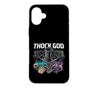 Custodia per iPhone 16 Plus Mechanical Keyboard Thock God Custom Switch