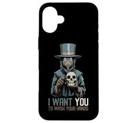 Custodia per iPhone 16 Plus Medico Della Peste, Voglio Che Ti Lavi Le Mani