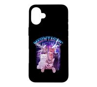 Custodia per iPhone 16 Plus Meowtastic Meow Cat Fantastic 80s Funny Kitten Cats Lover