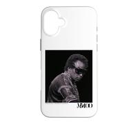 Custodia per iPhone 16 Plus Miles Davis MD100 Central Park NYC 1975 Foto di David Gahr