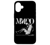 Custodia per iPhone 16 Plus Miles Davis MD100 Grey Tromba Foto