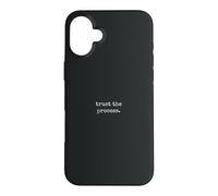 Custodia per iPhone 16 Plus Minimalista Fiducia Il Processo Testo Tipografia Design