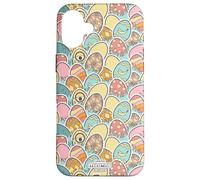 Custodia per iPhone 16 Plus Minions Easter Eggs All Over Print