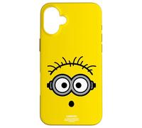 Custodia per iPhone 16 Plus Minions Tom Big Face Costume Graphic