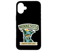 Custodia per iPhone 16 Plus Minnesota, Terra dei 10.000 Laghi: Arte Avventurosa