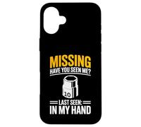 Custodia per iPhone 16 Plus Missing Have You Seen Me 10MM Socket Car Guy Meccanico