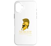 Custodia per iPhone 16 Plus Mito greco antico - Nessuno mi ha accecato! - Polifemo