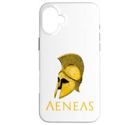Custodia per iPhone 16 Plus Mitologia antica greca e romana - Enea - Eroe di guerra di Troia