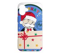 Custodia per iPhone 16 Plus Monopoly Celebrate With Cash Natale