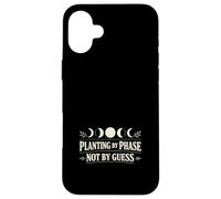 Custodia per iPhone 16 Plus Moon Garden, pianta da giardino lunare di The Moon Gardening