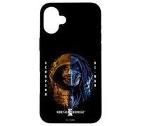 Custodia per iPhone 16 Plus Mortal Kombat 2 Scorpion Bi-Han Mortal Enemies