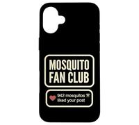 Custodia per iPhone 16 Plus Mosquito Fan Club 942 Mosquitos Liked Your Post