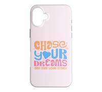Custodia per iPhone 16 Plus Motivazione: Insegui i tuoi sogni, a colori