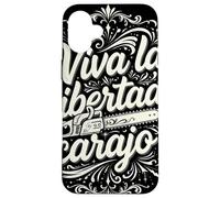 Custodia per iPhone 16 Plus Motosega Viva la Libertad Carajo Reformer