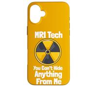 Custodia per iPhone 16 Plus MRI Tech You Can't Hide Anything From Me Citazione Radiologia