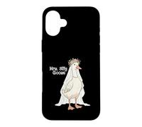 Custodia per iPhone 16 Plus Mrs. Silly Goose - Matrimonio Sposa Nuziale Doccia Matrimonio