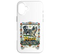 Custodia per iPhone 16 Plus Mudi Dog Nessuno ha sentito parlare finché non incontrano il mio