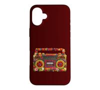 Custodia per iPhone 16 Plus Musicale colorata a forma di frutta