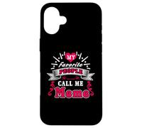 Custodia per iPhone 16 Plus My Favorite People Call Me Meme Grandma Funny Mothers Day