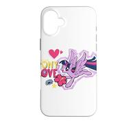 Custodia per iPhone 16 Plus My Little Pony Forever Pony Love