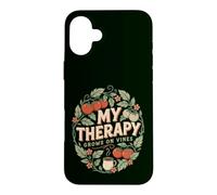 Custodia per iPhone 16 Plus My Therapy Grows on Vines Umorismo da Ortolano