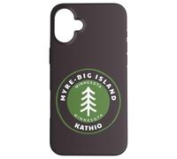 Custodia per iPhone 16 Plus Myre Big Island State Park Minnesota MN Forest Tree Badge