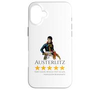 Custodia per iPhone 16 Plus Napoleone Bonaparte - Austerlitz - Storia francese Meme Francia