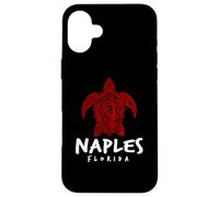 Custodia per iPhone 16 Plus Napoli Florida Sea Turtle Design Naples Beach FL