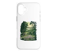 Custodia per iPhone 16 Plus Natchez Trace Parkway Mississippi Foresta