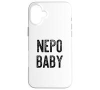 Custodia per iPhone 16 Plus NEPO BABY Divertente Nepotismo Ricco Privilegiato Kid Fun Meme