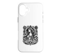 Custodia per iPhone 16 Plus Nereide Tridente Wave Dea del Mare Del Profondo Greco