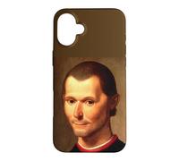 Custodia per iPhone 16 Plus Niccolo Machiavelli Ritratto Pittura Santi 1550