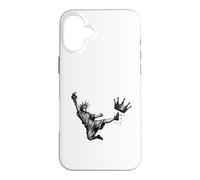 Custodia per iPhone 16 Plus No Kings Statua della Libertà Libertà Democrazia Elezione divertente