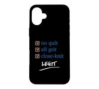 Custodia per iPhone 16 Plus No quit, all grit... LEGIT. NY Pro Basket