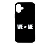 Custodia per iPhone 16 Plus Noi > Me Teamwork Team We Greater Than Me Citazione We Me Meaning