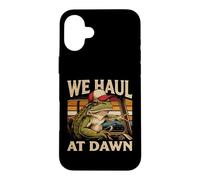 Custodia per iPhone 16 Plus Noi trascina All'alba Frog Trucker