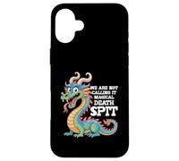Custodia per iPhone 16 Plus Non lo chiamiamo Magico Morte Sputo Drago Amante Animale