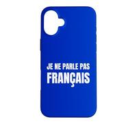 Custodia per iPhone 16 Plus Non parlo francese! Divertente Francia Vacanza