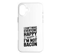 Custodia per iPhone 16 Plus Non posso rendere tutti felici Non sono bacon